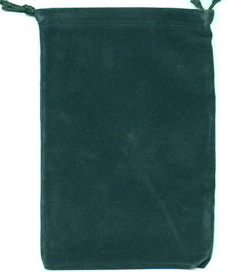 Cloth Dice Bag: Small Green